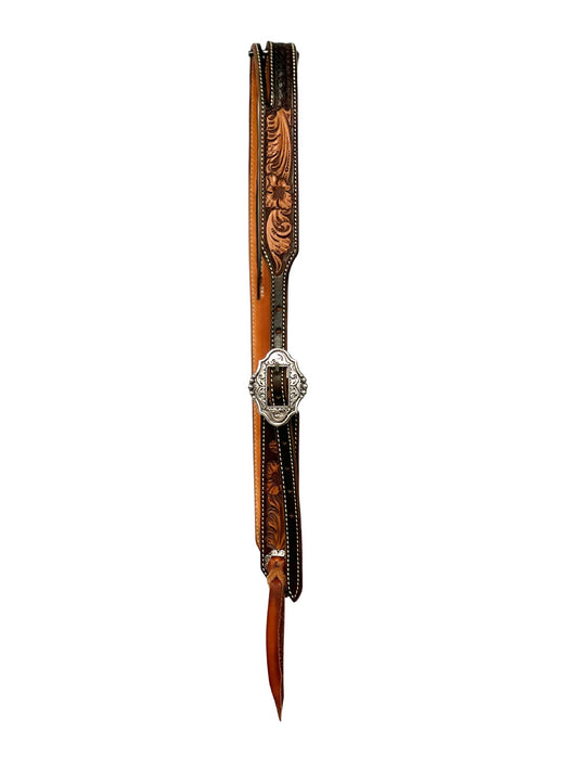 McTaggart Leather two-toned split ear headstall