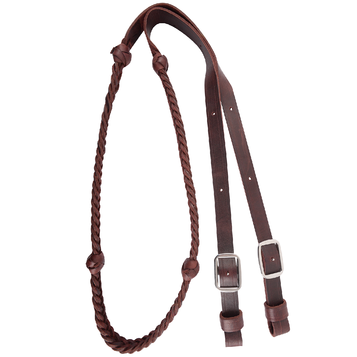 Martin Braided 5-Strand Barrel Rein with Knots