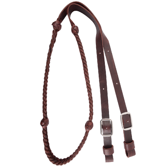 Martin Braided 5-Strand Barrel Rein with Knots