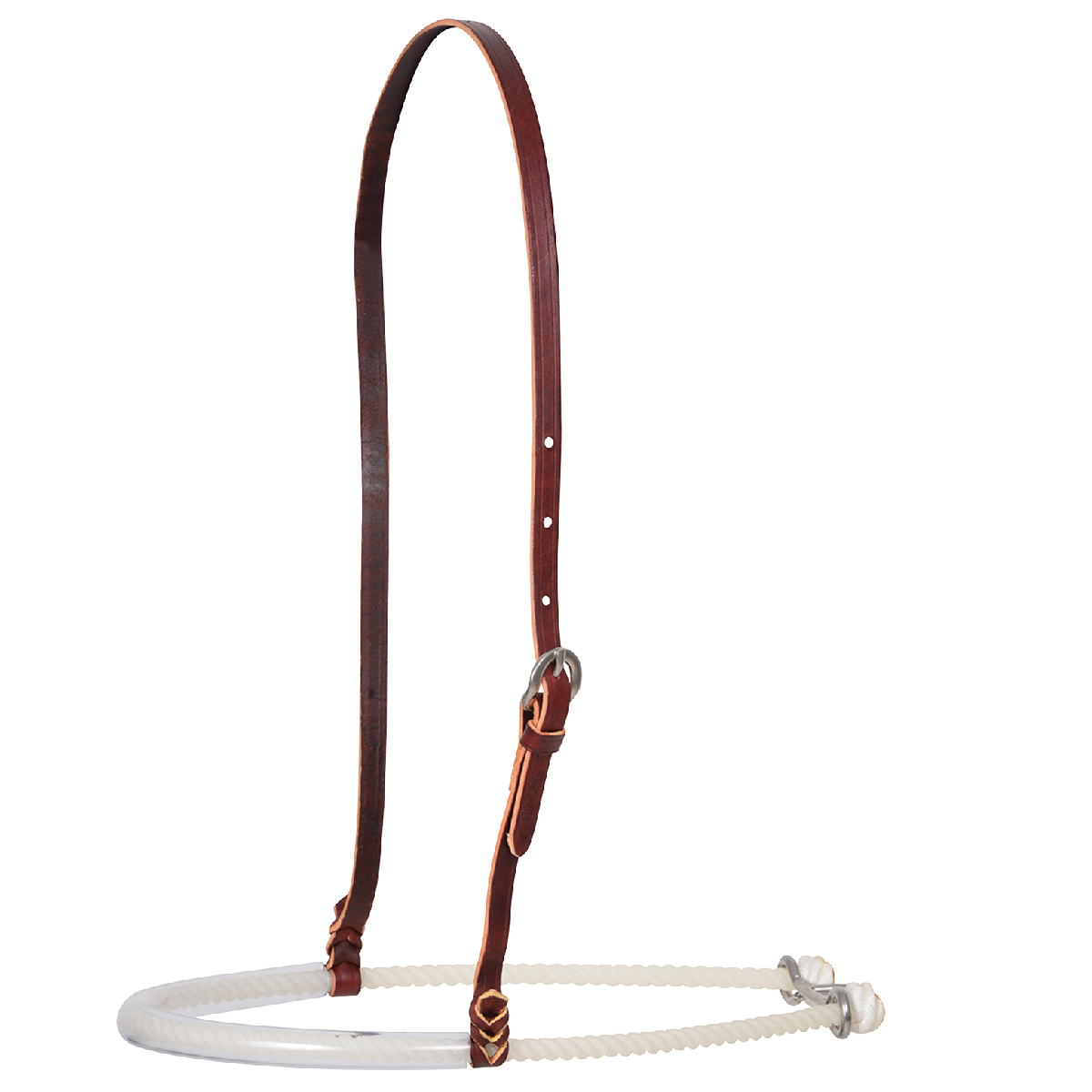 Martin Saddlery Single Rope Noseband, Clear