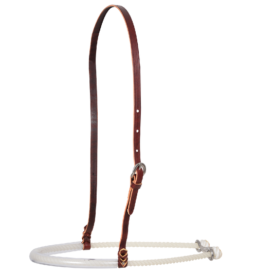 Martin Saddlery Single Rope Noseband, Clear